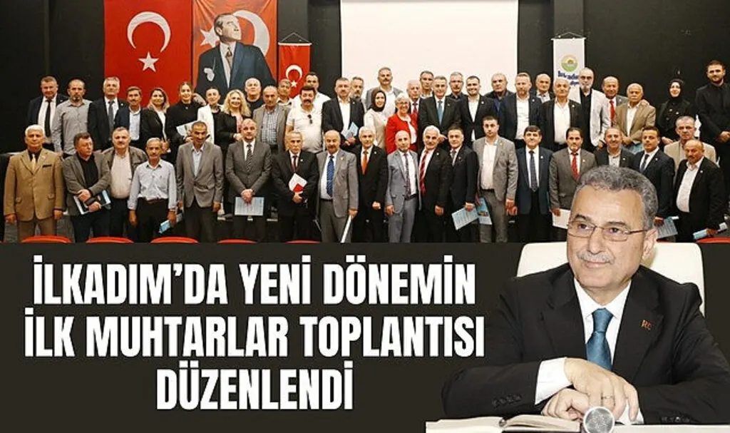 İlkadım Belediyesi'nde mahalle muhtarları toplantısı