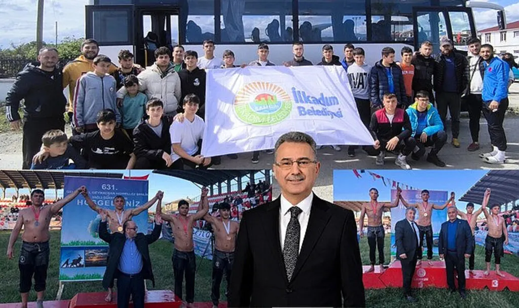 İlkadımlı Güreşçiler Alaçam Güreşlerinden 3 madalya ile döndü