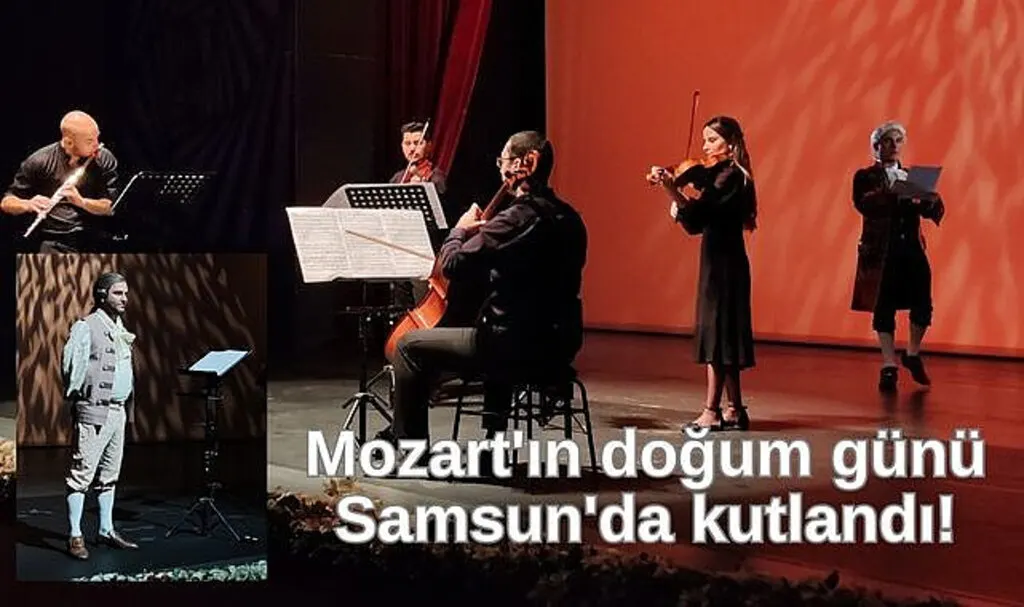 Mozart'ın doğum günü Samsun'da kutlandı, bugün yine kutlanacak!