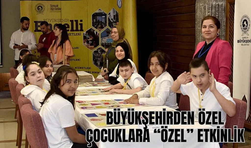 Samsun Büyükşehir Belediyesi'nden çocuklara özel etkinlik