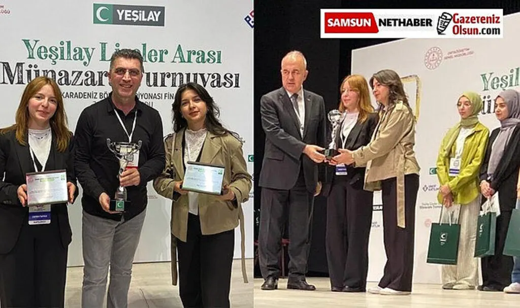 Samsun Sosyal Bilimler Lisesi'den bir şampiyonluk daha! 