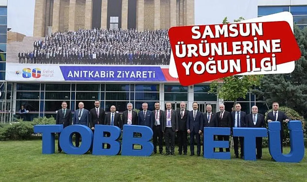 Samsun ürünlerine yoğun ilgi