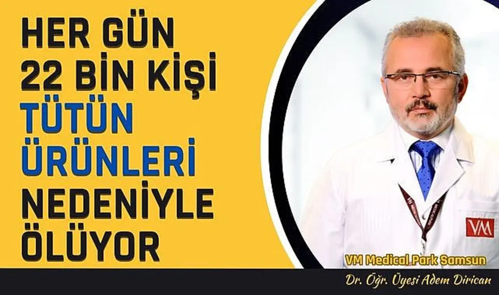 Tütün ürünleri kanser kalp- damar ve KOAH gibi hastalıklara yol açıyor