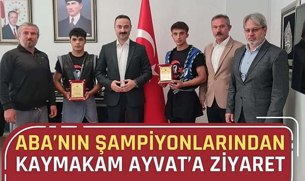 ABA’nın Şampiyonlarından Kaymakam Ayvat’a Ziyaret