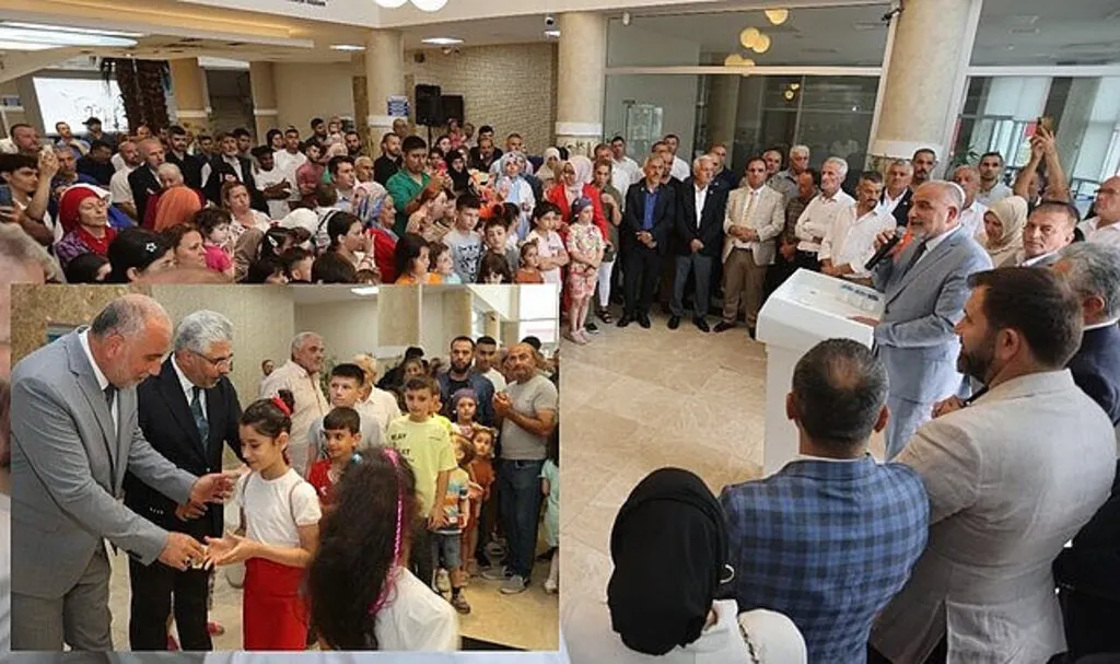 Canik’te bayram sevinci paylaşıldı