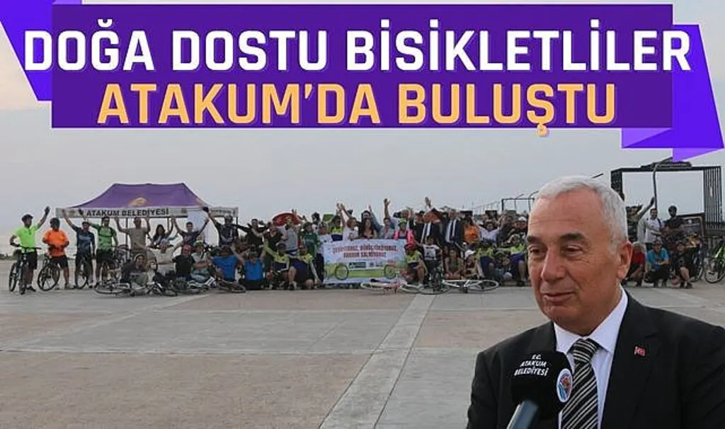Doğa dostu bisikletliler Atakum’da buluştu