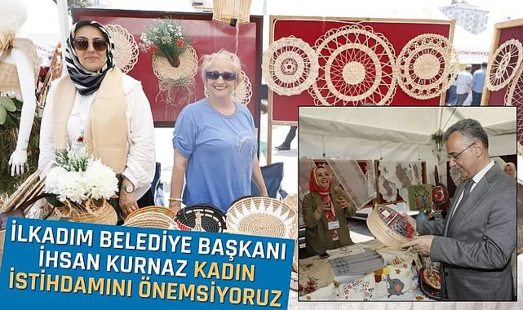 İlkadım Belediye Başkanı İhsan Kurnaz Kadın İstihdamını önemsiyoruz