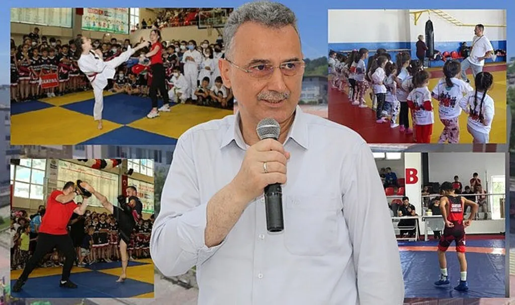 İlkadım Belediyesi 12 branşta yaz spor okullarını faaliyete geçirdi
