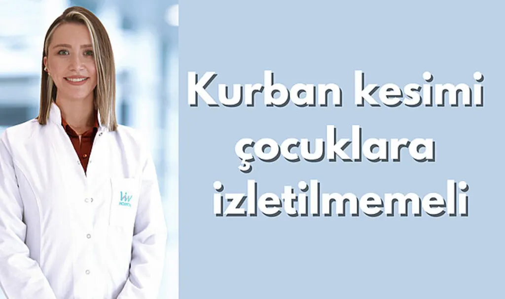Kurban kesimi çocuklara izletilmemeli