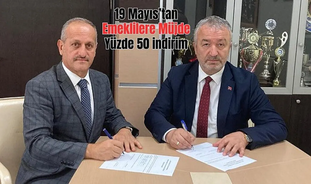 19 Mayıs Belediyesi'nden Emeklilere Yüzde 50 İndirim!