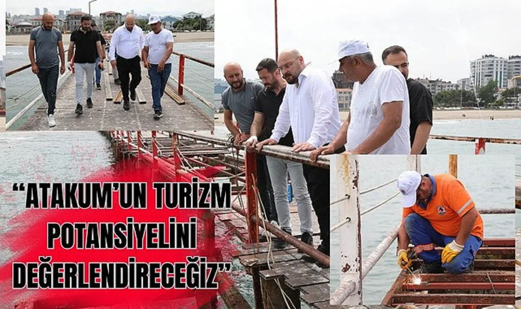 Atakum Halk İskelesi yeniden hizmete açılıyor