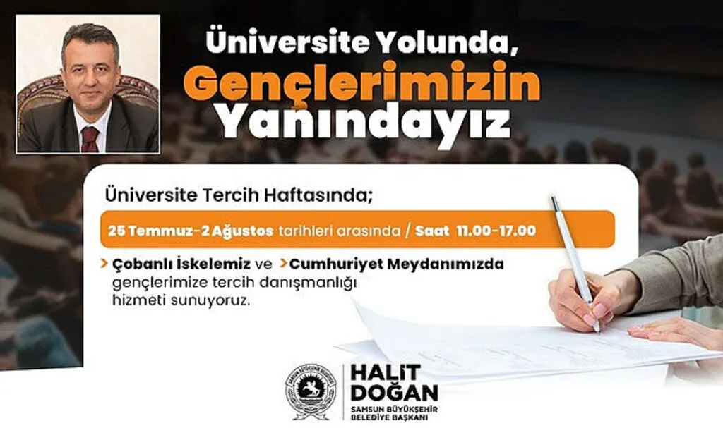 Büyükşehir Belediyesi üniversite yolunda gençlerin yayında 