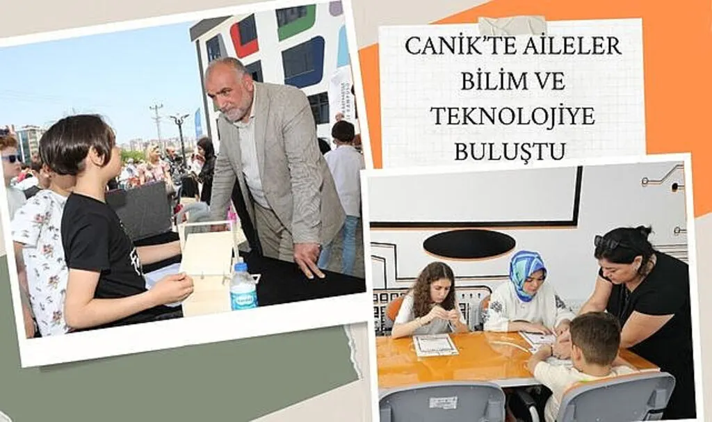 Canik’te Aileler Bilim ve Teknolojiye Buluştu 