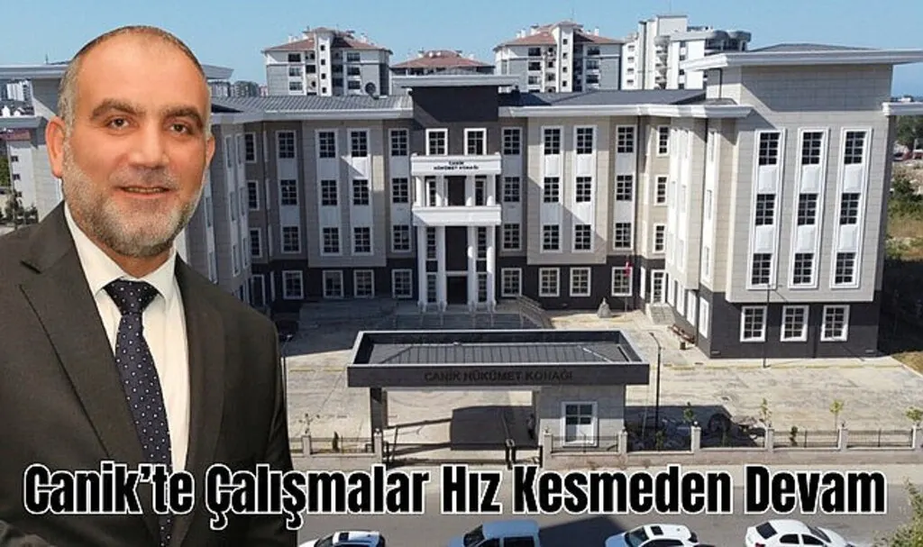 Canik'te Çalışmalar Hız Kesmeden Devam