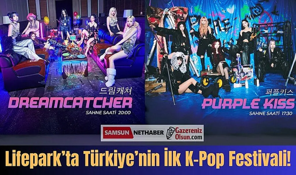 DreamCatcher ve PurpleKiss Lifepark’ta sahne alacak!