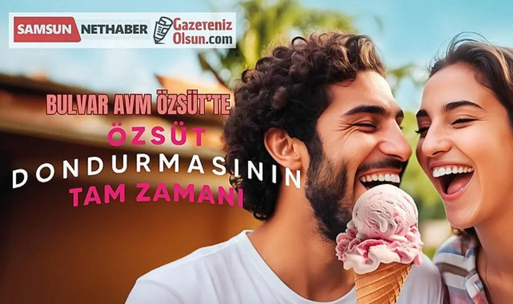 Dünya Dondurma Günü’nde Bulvar Özsüt'te dondurma zamanı!