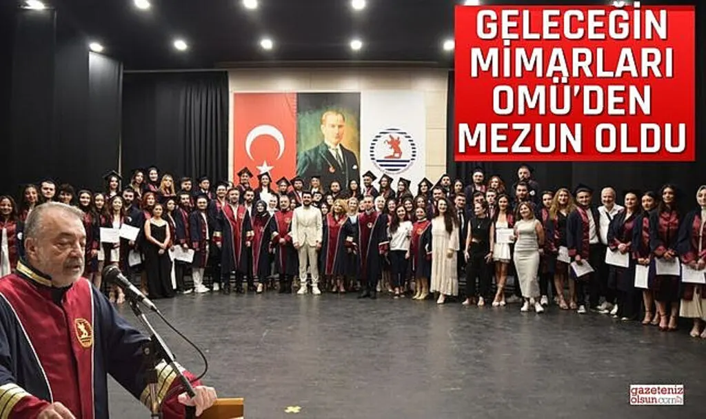 Geleceğin Mimarları OMÜ’den Mezun Oldu