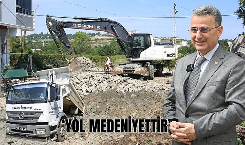 İlkadım Belediyesi Güzeldere’ye iki yeni yol açıyor