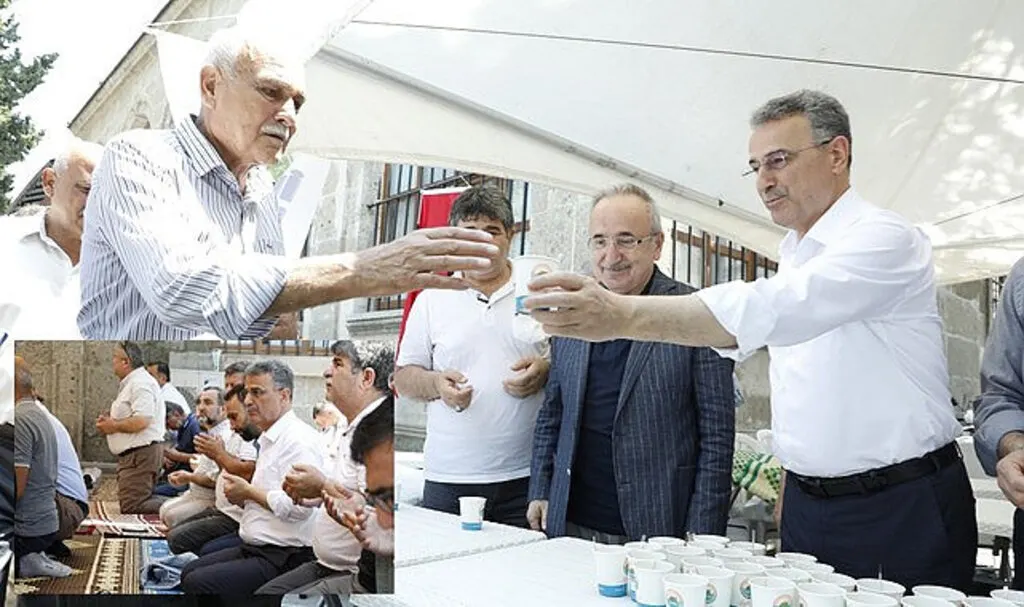İlkadım Belediyesi'nden hatim duası sonrası lokma ikramı