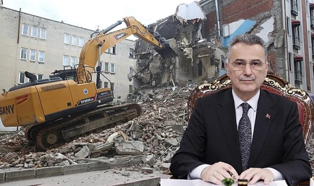 İlkadım’da metruk binalar yıkılıyor