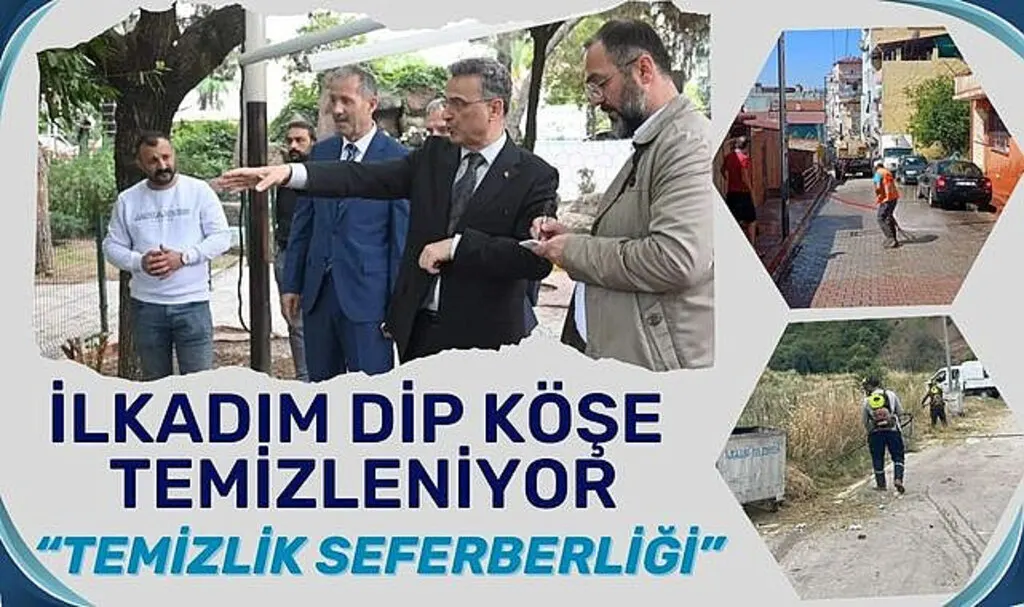 İlkadım dip köşe temizleniyor