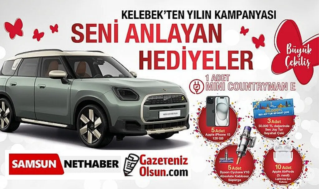 Kelebek Mobilya'dan Yılın Kampanyası Araba hediye