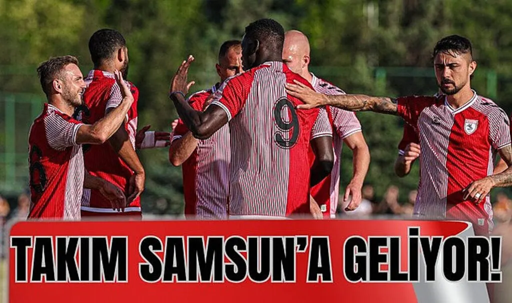 Kırmızı Beyazlılar hazırlıklarını Samsun'da sürdürecek