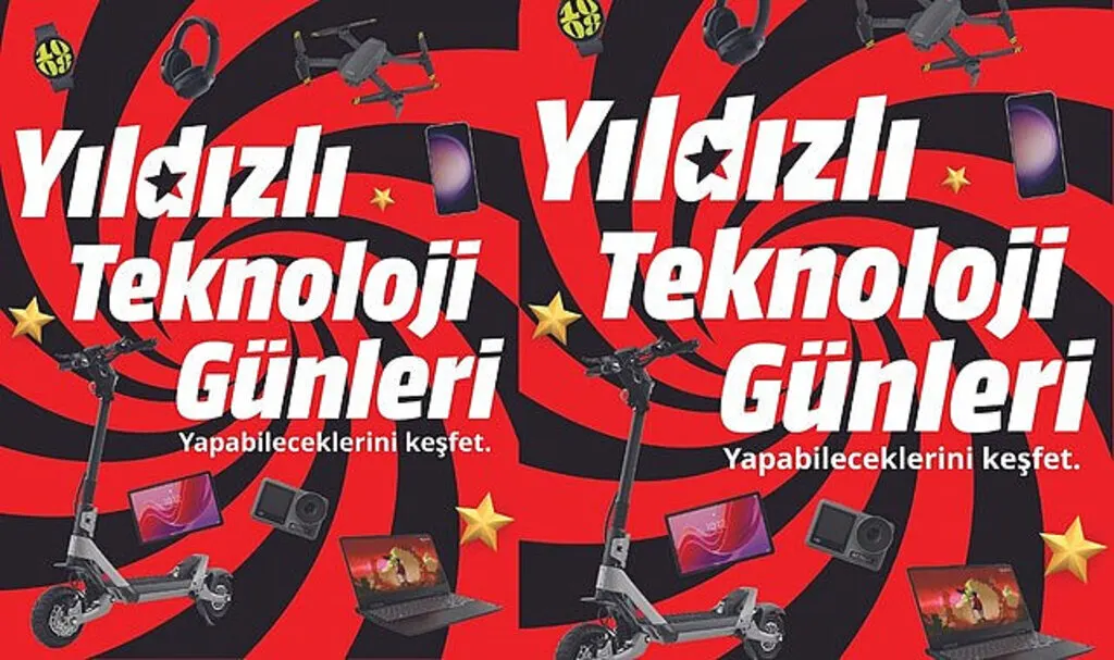 MediaMarkt’ın Yıldızlı Teknoloji Günleri Kampanyası devam ediyor