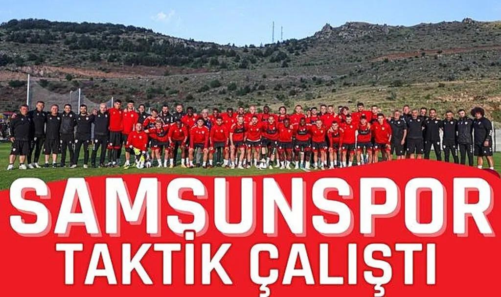 Samsunspor Taktik Çalıştı