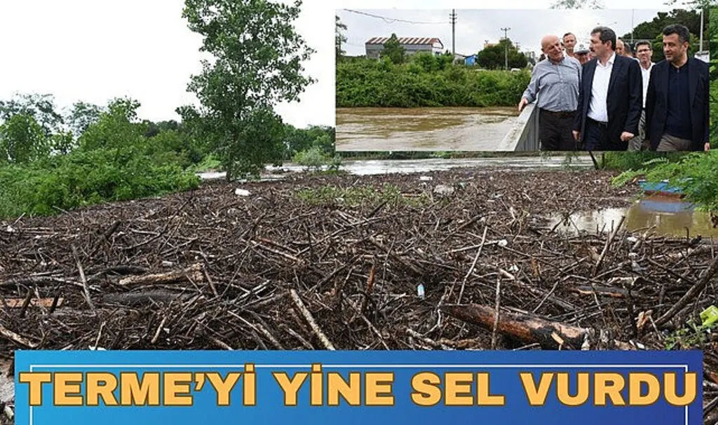 Terme'de sel! Başkan Kul: Tüm Ekiplerimizle Sahadayız