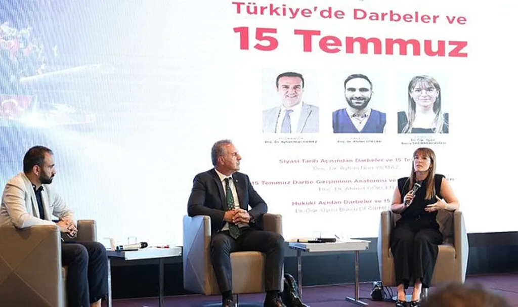 Türkiye’de Darbeler ve 15 Temmuz Samsun'da konuşuldu!