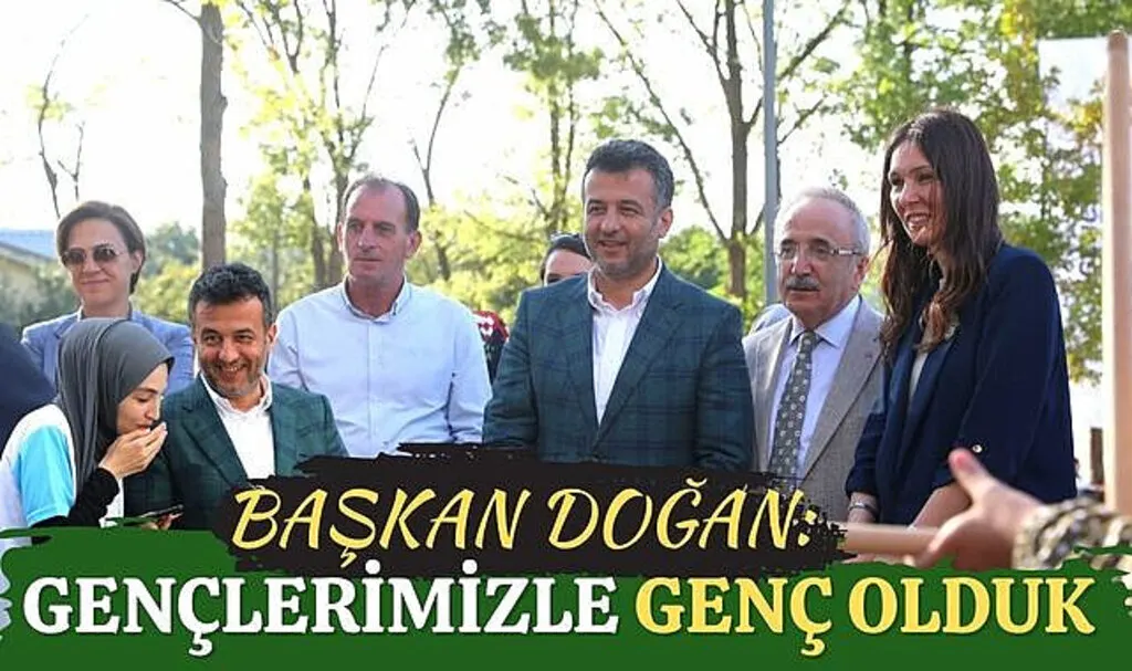 Başkan Doğan: Gençlerimizle Genç Olduk