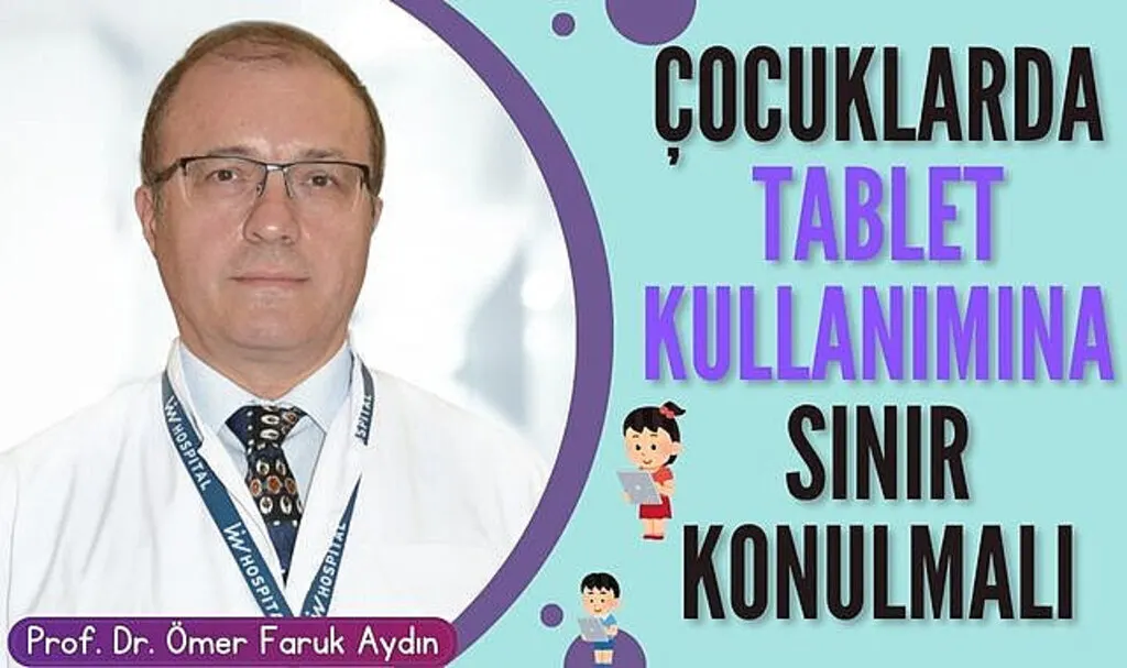 Çocuklarda tablet kullanımına sınır konulmalı