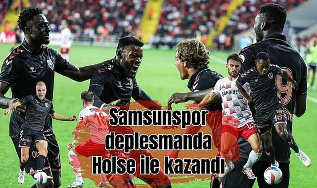 Gaziantep FK Samsunspor maç sonucu : 0-1