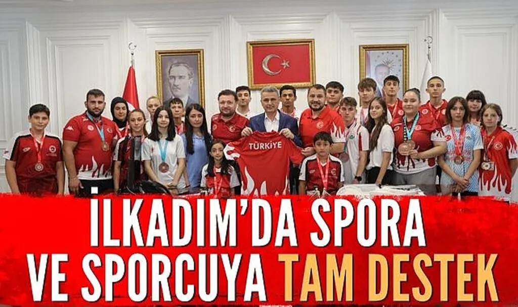 İlkadım’da spora ve sporcuya tam destek