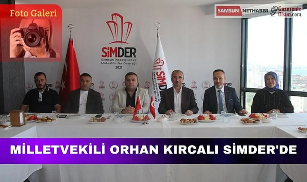 Milletvekili Kırcalı'dan SİMDER Başkanı Aydın'a hayırlı olsun ziyareti