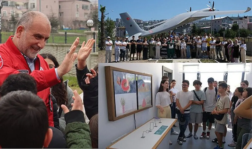 Rumen Öğrencilerden Canik’te Akıncı TİHA Pozu