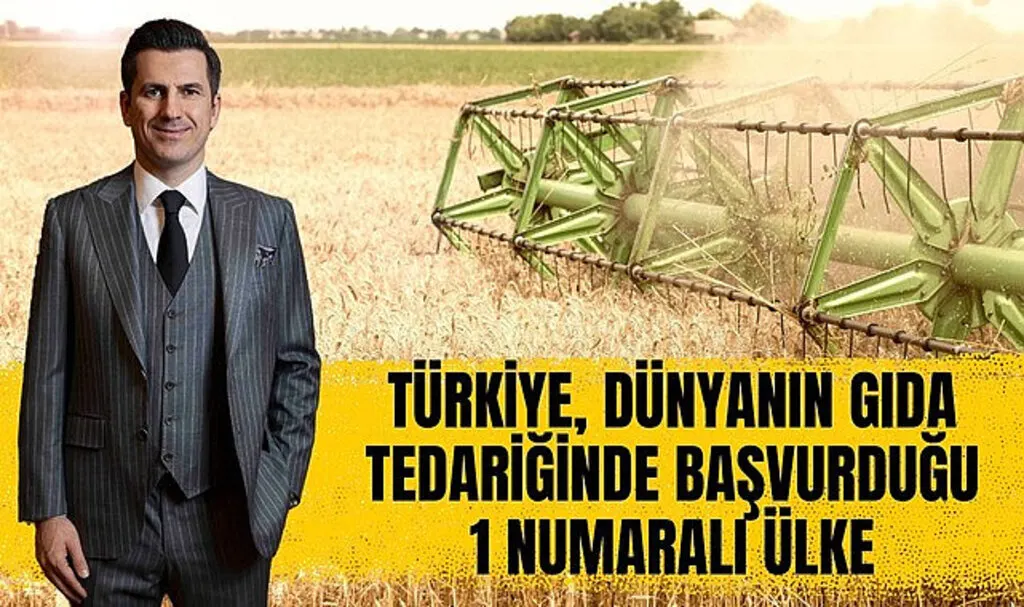 Türkiye dünyanın gıda tedariğinde başvurduğu 1 numaralı ülke