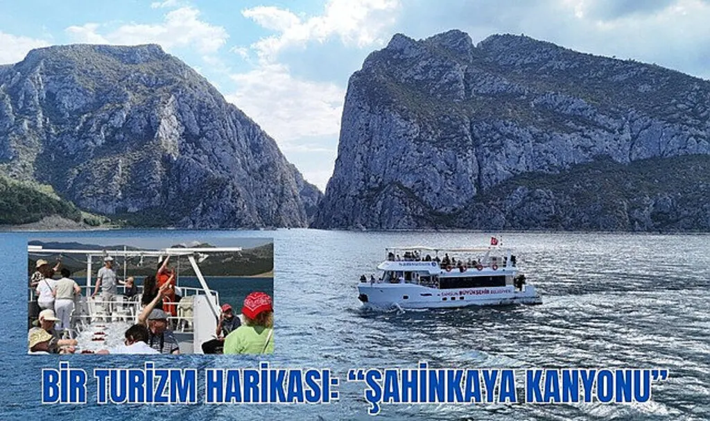 Vezirköprü kanyonda gemi turları ilgi görüyor!