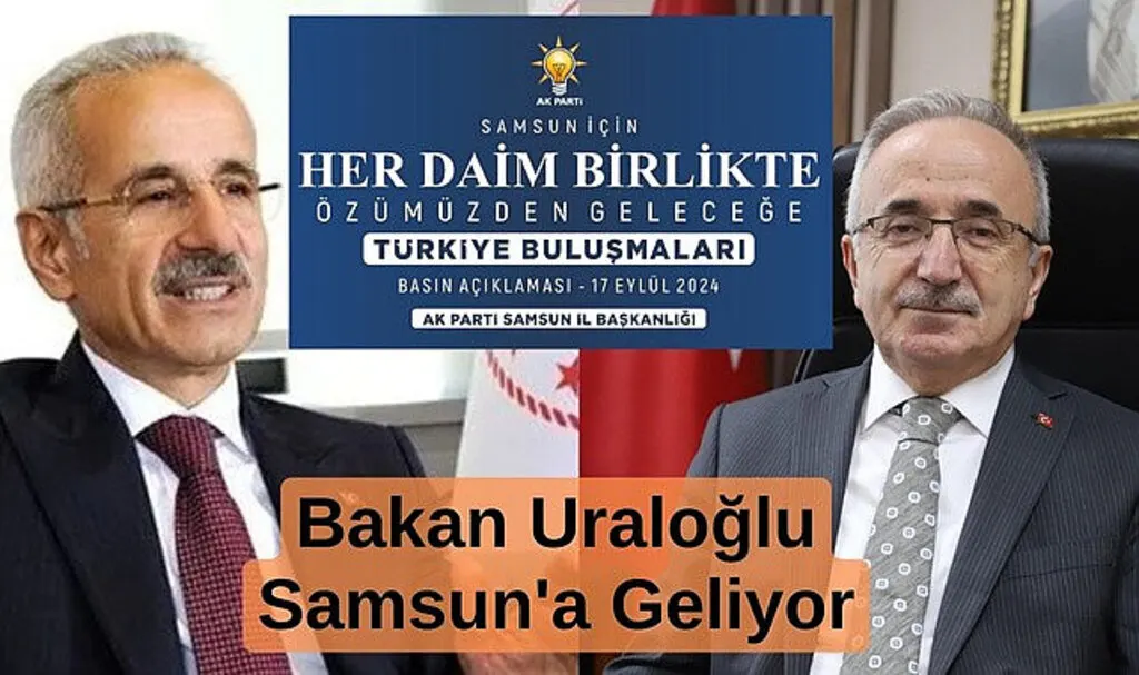 AK Parti'den Samsun'da Türkiye Buluşmaları Programı