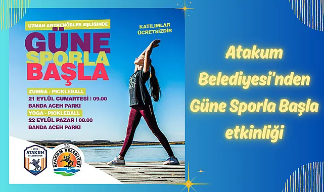 Atakum Belediyesi'nden Güne Sporla Başla etkinliği