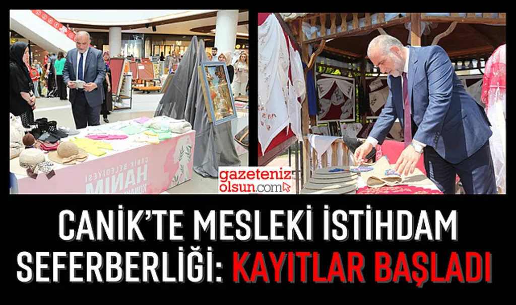 Canik’te Mesleki İstihdam Seferberliği: Kayıtlar Başladı 