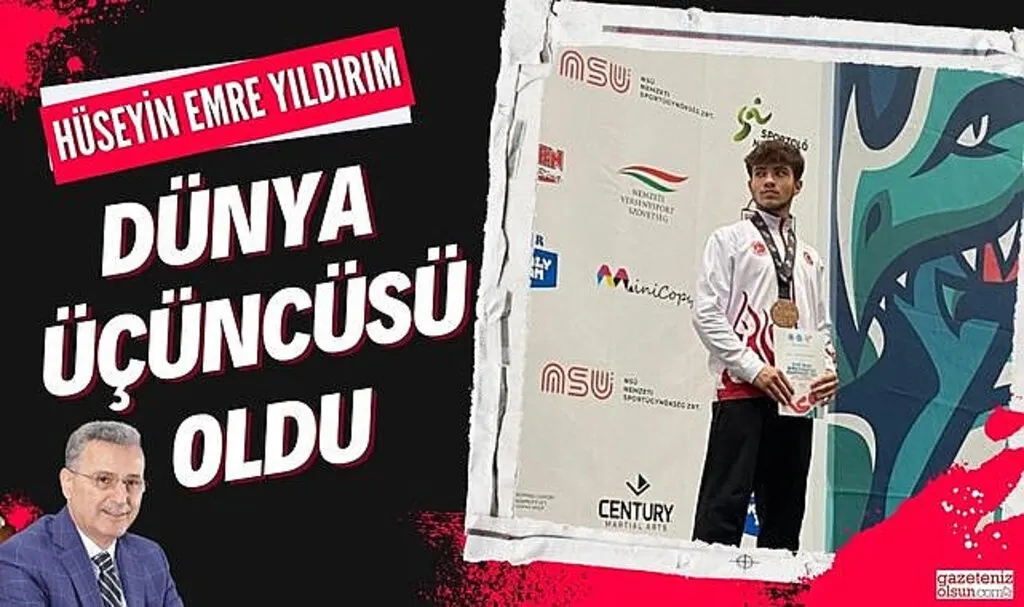 Hüseyin Emre Yıldırım Dünya Üçüncüsü