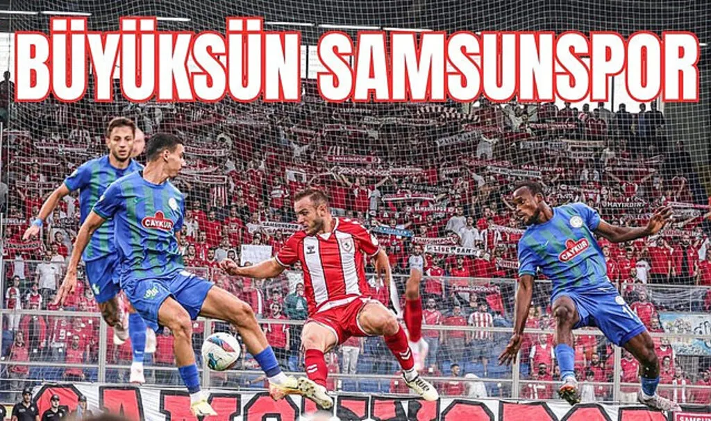 Karadeniz derbisinde kazanan Samsunspor oldu