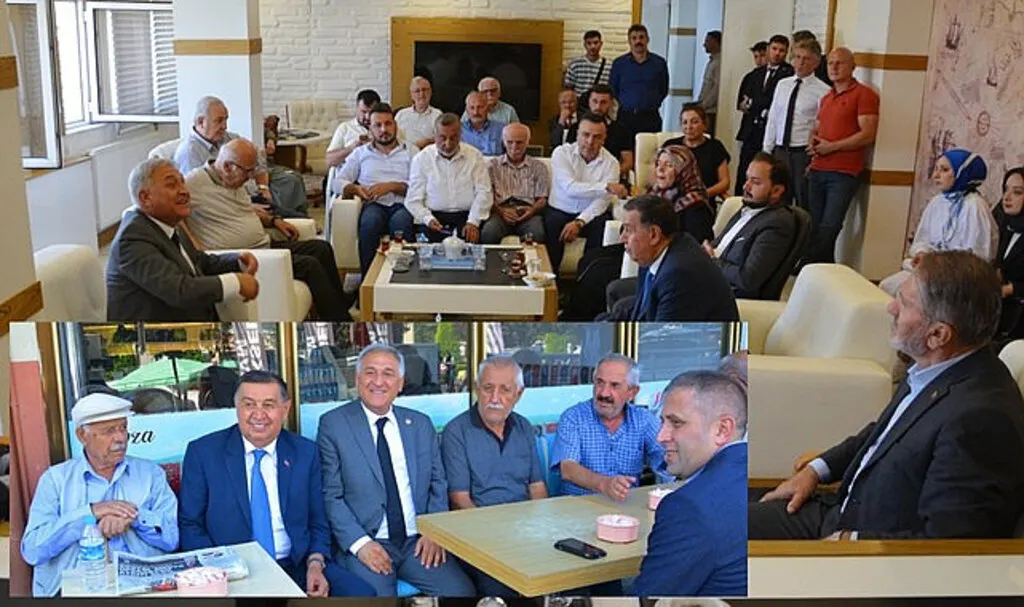 Milletvekili Kaynak Havza’da Başkan İkiz’i ziyaret etti