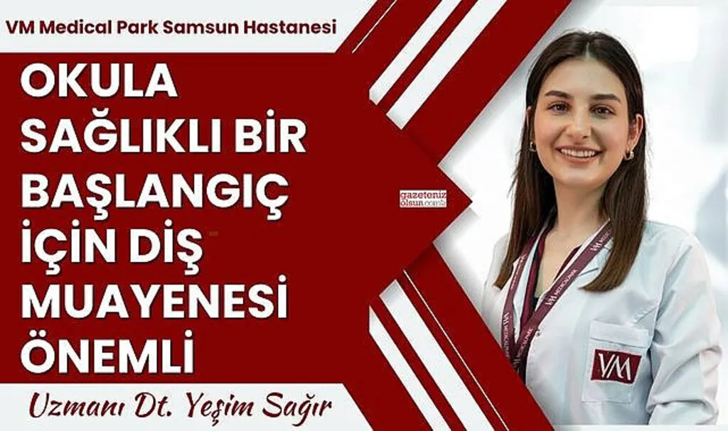 Okula sağlıklı bir başlangıç için diş muayenesi önemli