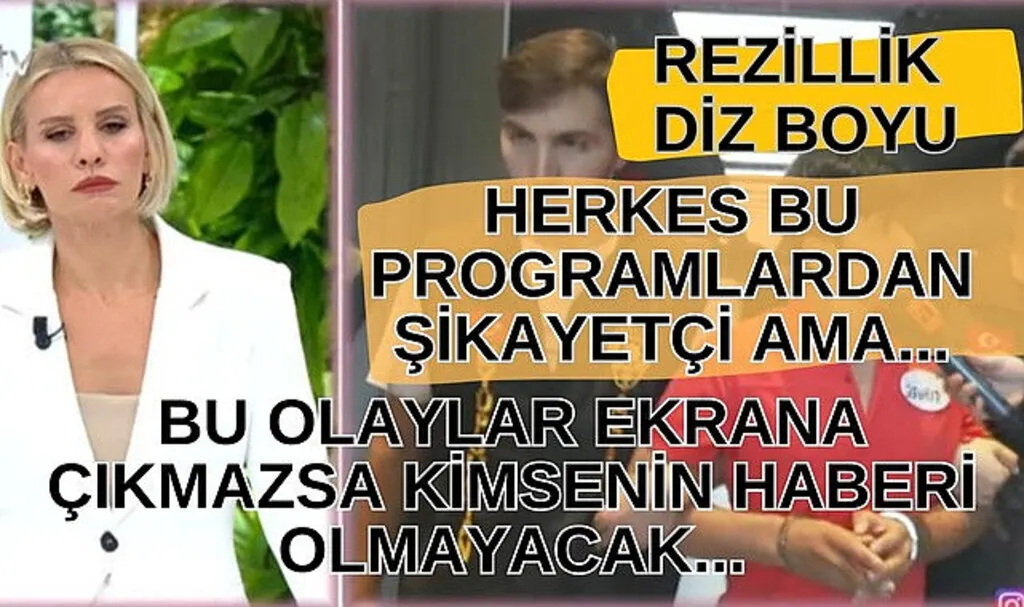 Rezillik diz boyu! Bu olaylar ekrana çıkmazsa kimsenin haberi olmayacak!