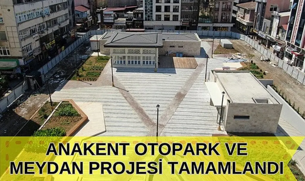 Samsun Bankalar Caddesi'nde bulunan otopark, meydan ve WC'ler açılıyor!