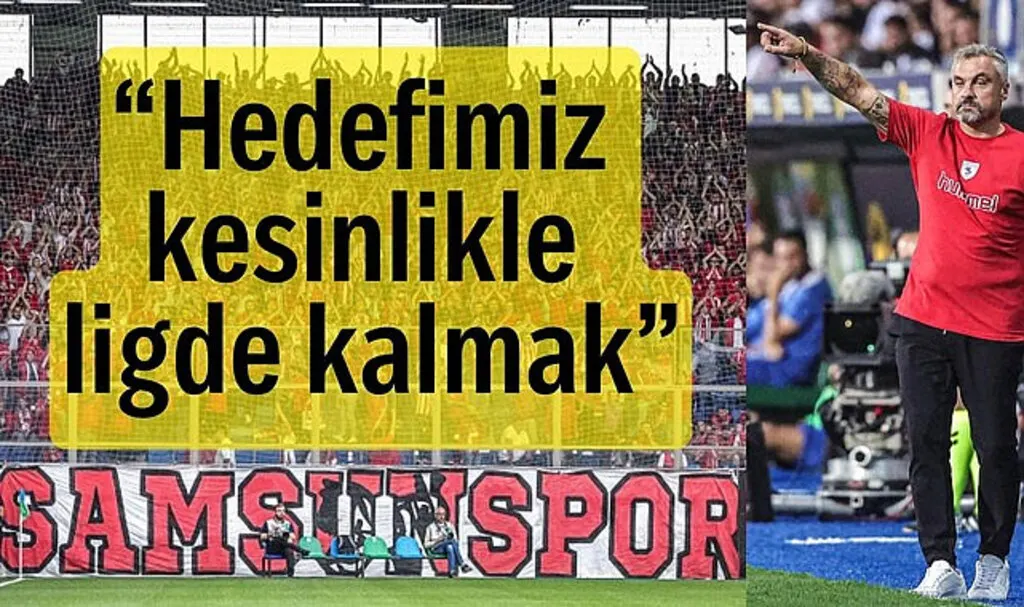 Samsunspor Teknik Direktörü Reis: Birbirimiz için savaştık 