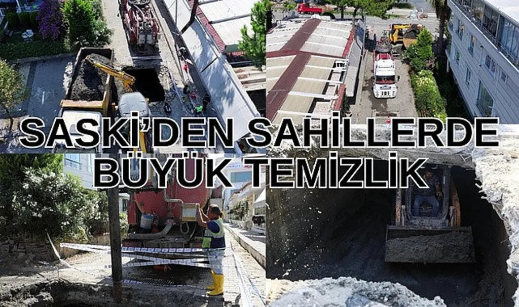 SASKİ Samsun'da mavi bayraklı sahilleri başarıyla temizledi